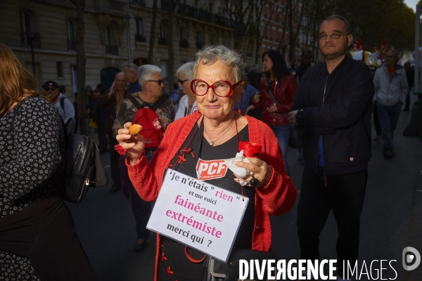 Manifestation contre la loi Travail à Paris 21 sept 2017