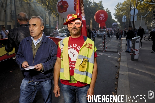 Manifestation contre la loi Travail à Paris 21 sept 2017
