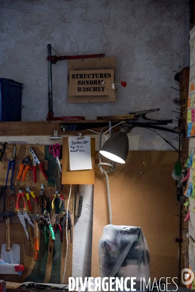 Les structures sonores Baschet