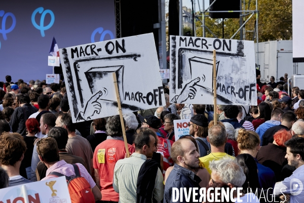 Manifestation loi travail FRANCE INSOUMISE