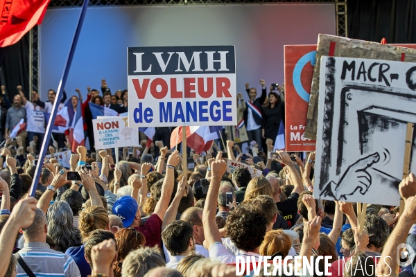 Manifestation loi travail FRANCE INSOUMISE