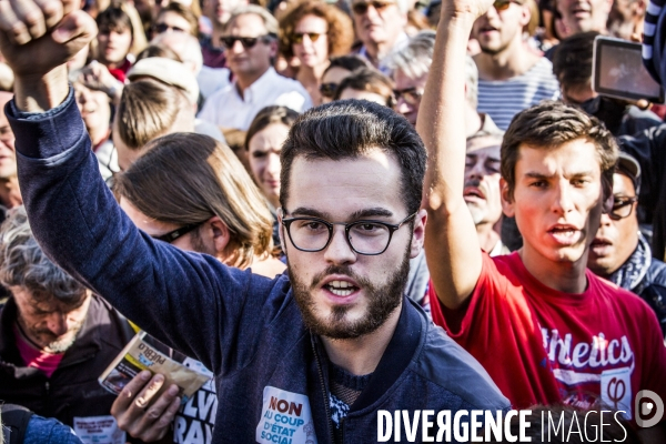 La France Insoumise du 23.09.2017: Marche & Discours JL Melenchon