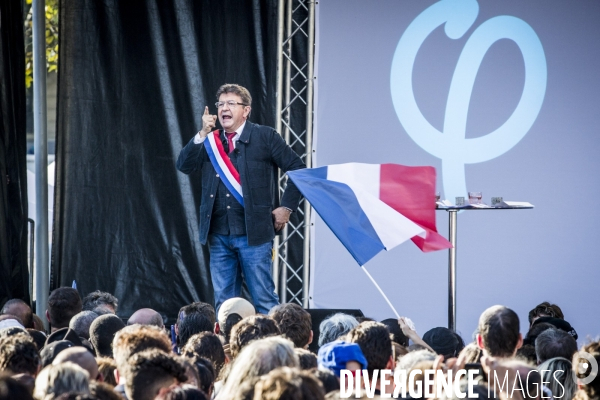 La France Insoumise du 23.09.2017: Marche & Discours JL Melenchon