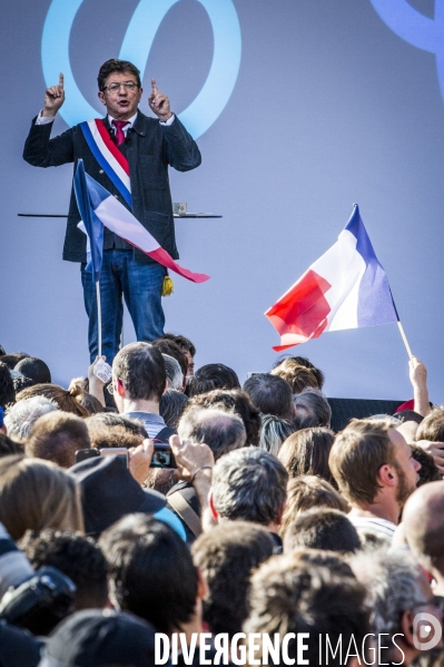 La France Insoumise du 23.09.2017: Marche & Discours JL Melenchon