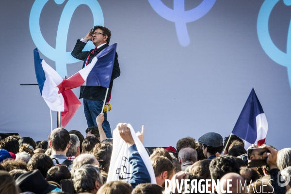 La France Insoumise du 23.09.2017: Marche & Discours JL Melenchon