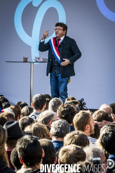 La France Insoumise du 23.09.2017: Marche & Discours JL Melenchon