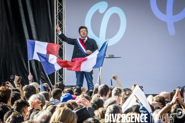 La France Insoumise du 23.09.2017: Marche & Discours JL Melenchon