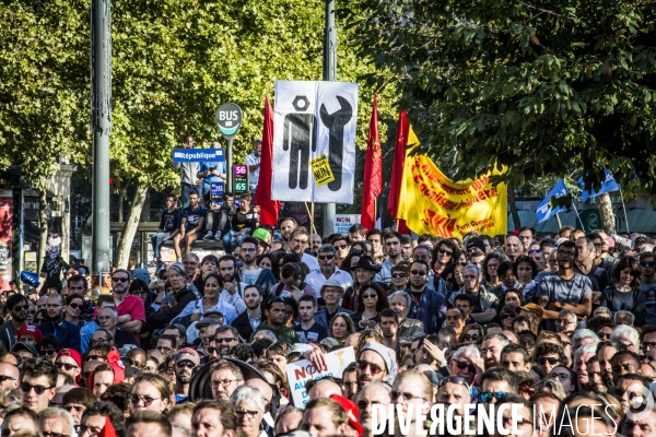 La France Insoumise du 23.09.2017: Marche & Discours JL Melenchon