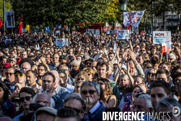 La France Insoumise du 23.09.2017: Marche & Discours JL Melenchon