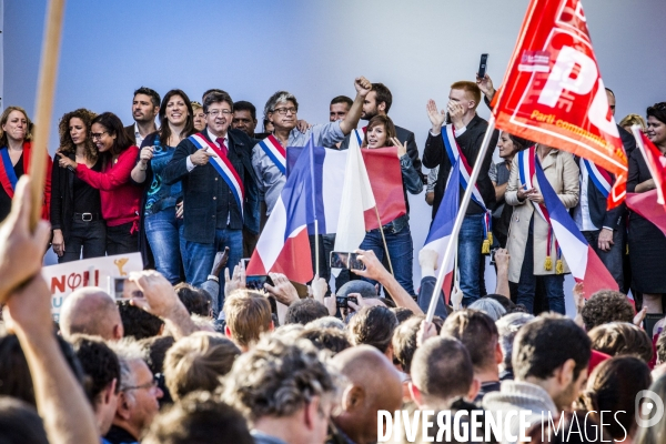 La France Insoumise du 23.09.2017: Marche & Discours JL Melenchon