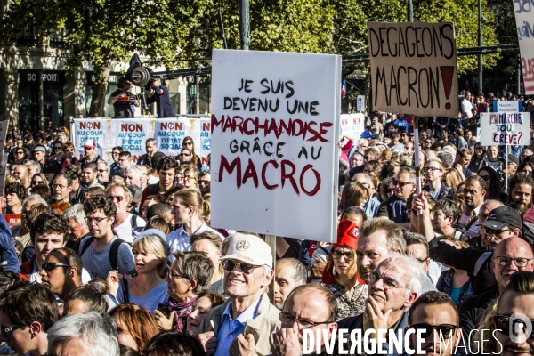 La France Insoumise du 23.09.2017: Marche & Discours JL Melenchon