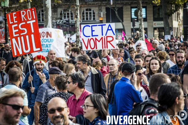 La France Insoumise du 23.09.2017: Marche & Discours JL Melenchon