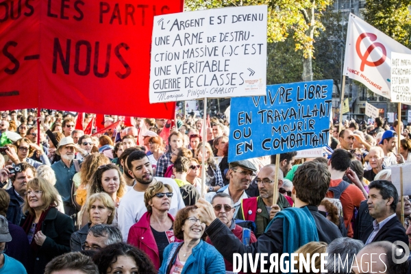 La France Insoumise du 23.09.2017: Marche & Discours JL Melenchon