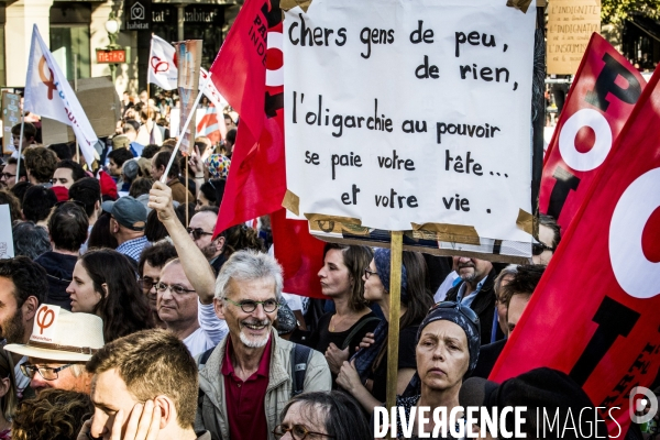 La France Insoumise du 23.09.2017: Marche & Discours JL Melenchon