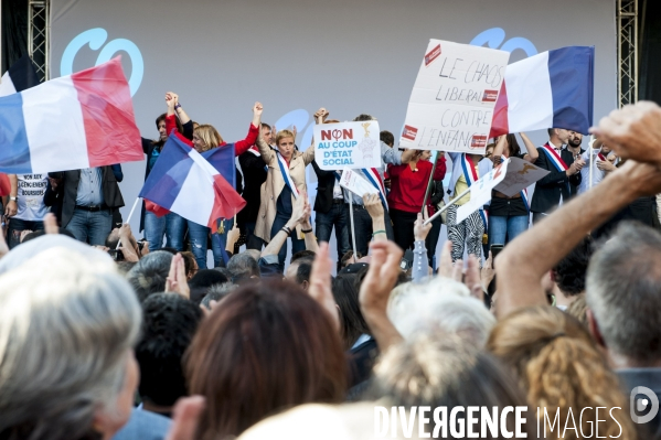 Marche contre le coup d état social