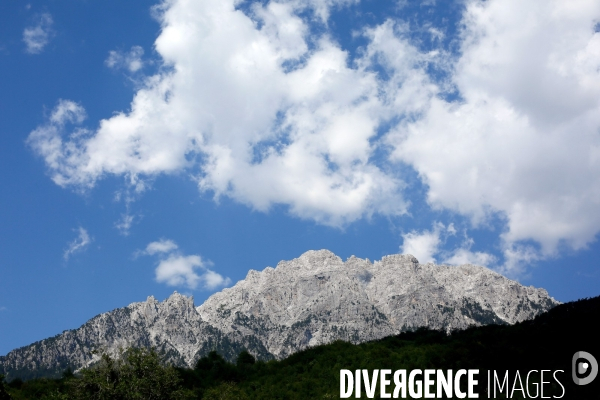 La montagne albanaise