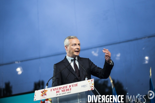 Université d été du MEDEF.