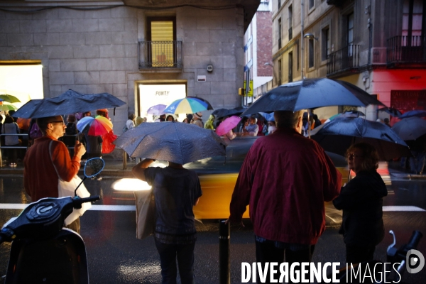 Referendum - barcelone - catalogne