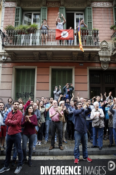 Referendum - barcelone - catalogne