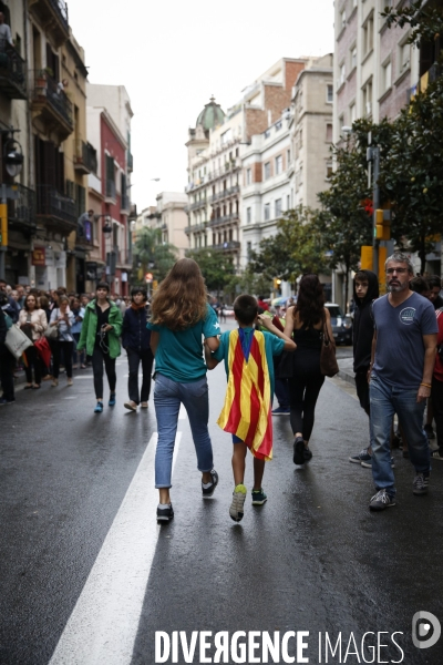 Referendum - barcelone - catalogne