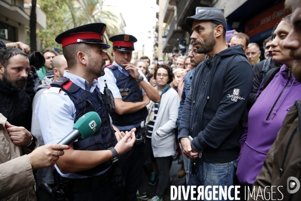 Referendum - barcelone - catalogne