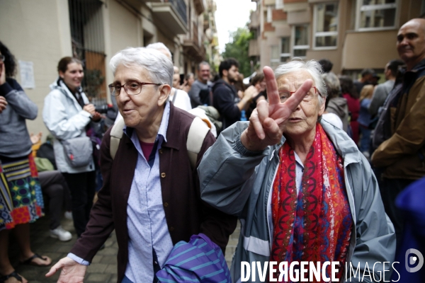 Referendum - barcelone - catalogne