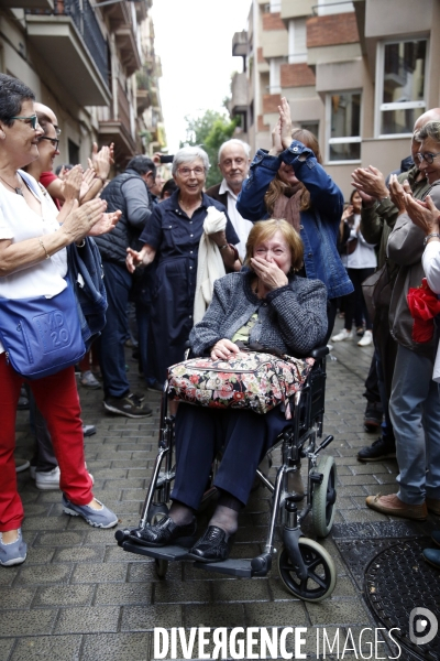 Referendum - barcelone - catalogne