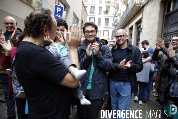 Referendum - barcelone - catalogne