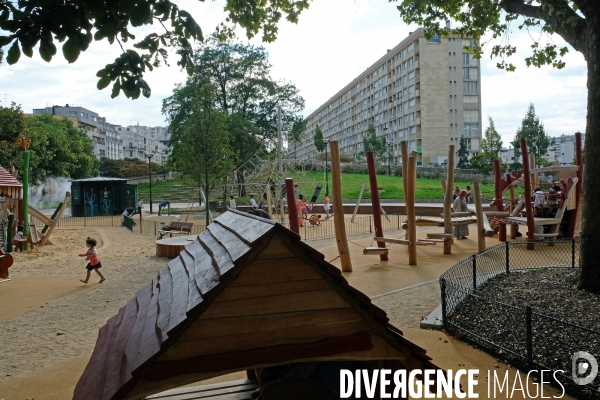 Paris. Illustration.Budget participatif