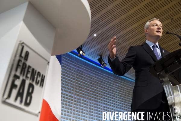Bruno LE MAIRE lance la French Fab à Bercy.