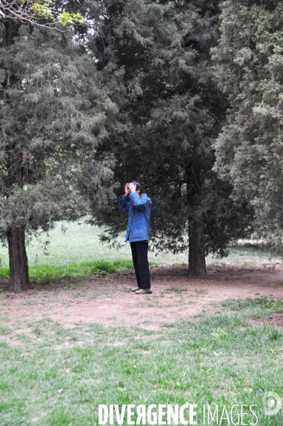 Le parc pékinois Ditan, ambiances