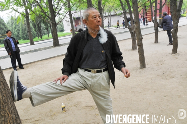 Le parc pékinois Ditan, ambiances