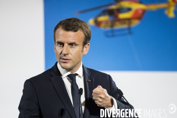 Remerciements du Président de la République Emmanuel MACRON aux forces mobilisées contre les feux de forêt et les ouragans.