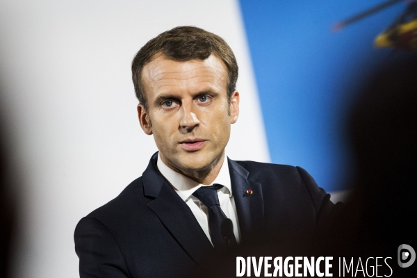 Remerciements du Président de la République Emmanuel MACRON aux forces mobilisées contre les feux de forêt et les ouragans.