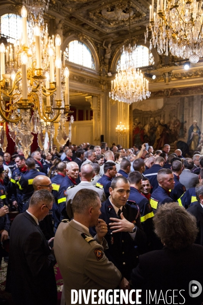 Remerciements du Président de la République Emmanuel MACRON aux forces mobilisées contre les feux de forêt et les ouragans.