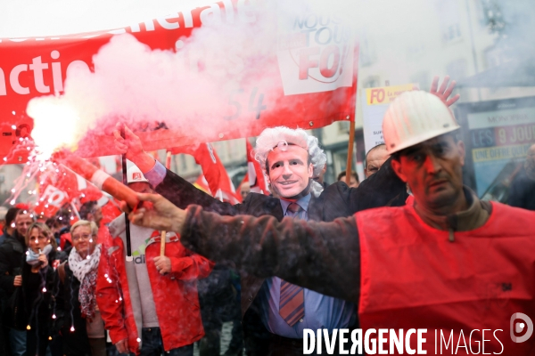 Manifestation des fonctionnaires