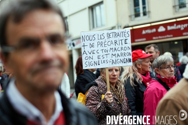 Manifestation des fonctionnaires