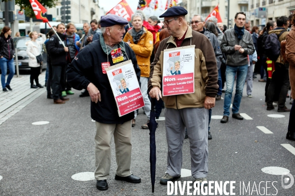 Manifestation des fonctionnaires