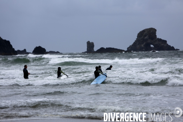 Surf à tillamook rock