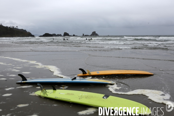 Surf à tillamook rock