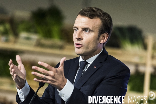 E. Macron, états généraux de l alimentation.