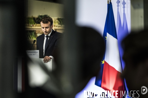 E. Macron, états généraux de l alimentation.