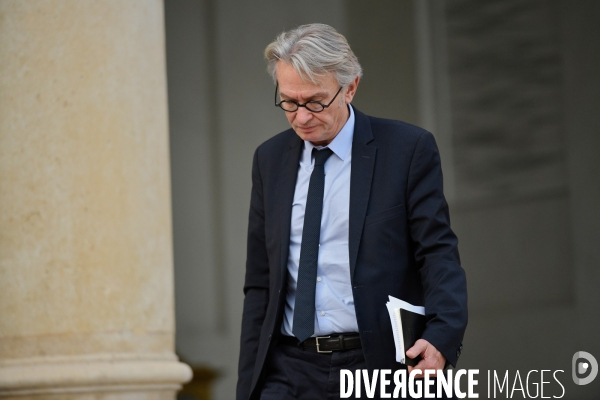 Emmanuel Macron reçoit  Jean Claude Mailly
