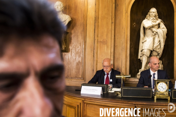 Lancement de la campagne de mobilisation pour le livre et la lecture : « Ensemble pour un pays de lecteurs » à l Académie Française.