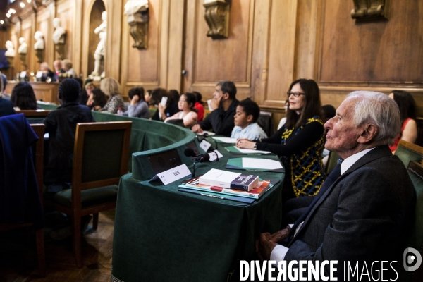 Lancement de la campagne de mobilisation pour le livre et la lecture : « Ensemble pour un pays de lecteurs » à l Académie Française.