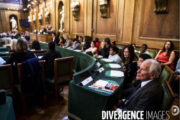 Lancement de la campagne de mobilisation pour le livre et la lecture : « Ensemble pour un pays de lecteurs » à l Académie Française.