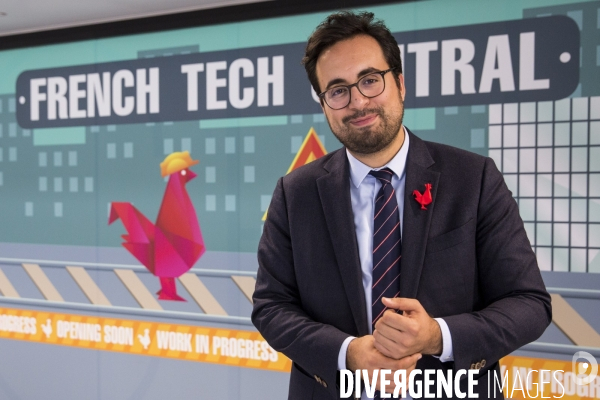 Mounir MAHJOUBI au lancement de la French Tech Diversité à la Station F.