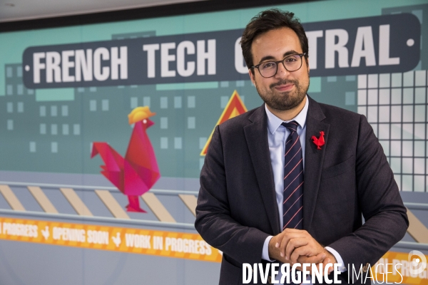 Mounir MAHJOUBI au lancement de la French Tech Diversité à la Station F.