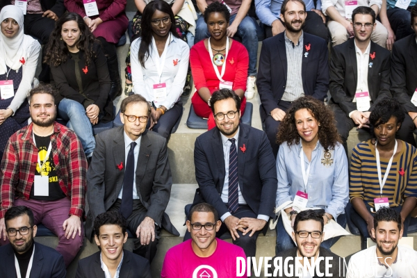 Mounir MAHJOUBI au lancement de la French Tech Diversité à la Station F.