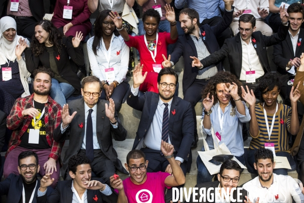 Mounir MAHJOUBI au lancement de la French Tech Diversité à la Station F.